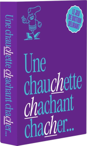 Une chauchette chachant chacher