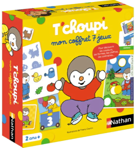 T'choupi - Mon Coffret 7 Jeux