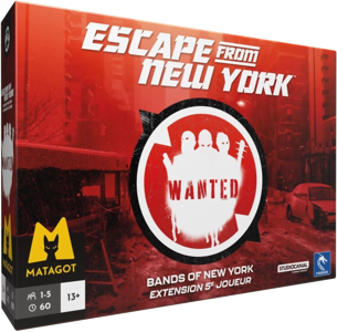 Escape From New York - Bands of New York - Extension 5e Joueur